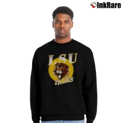 Men’s LSU Tigers Gameday Graphic Crewneck Sweatshirt in black | Cozy Fabric, Clean Style