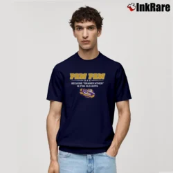 Men’s LSU Tigers Pawpaw Fan Sports Graphic Classic T-Shirt in navy | Soft, Breathable Everyday Wear