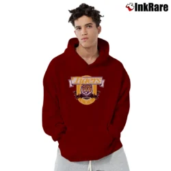 Men’s LSU Tigers Purple Crewneck Louisiana State Pullover Hoodie in maroon | Cozy, Durable, Modern Fit