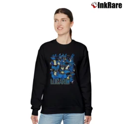 Women’s Lucario Pokemon Retro Custom Graphic Relaxed Sweatshirt in black | Soft, Laid-Back Vibe