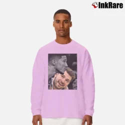 Men’s Luka Doncic Long-Sleeve Shirt in light pink | Sleek, Lightweight, Year-Round Wear