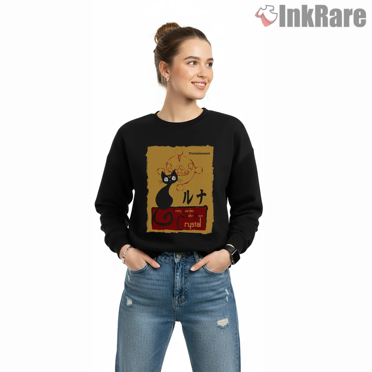 Luna Noir Crystal Symbol Anime Shirt Luna Noir Crystal Symbol Anime Shirt on graphic shirt for women graphic tee