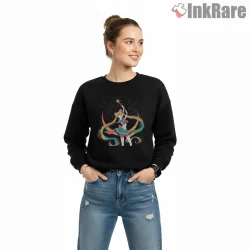 Lunar Heroine Energy Burst Shirt on graphic shirt for women graphic tee