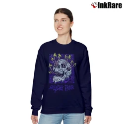 Women’s Lurking Class Sketchy Tank Fungus Relaxed Sweatshirt in navy | Soft, Laid-Back Vibe