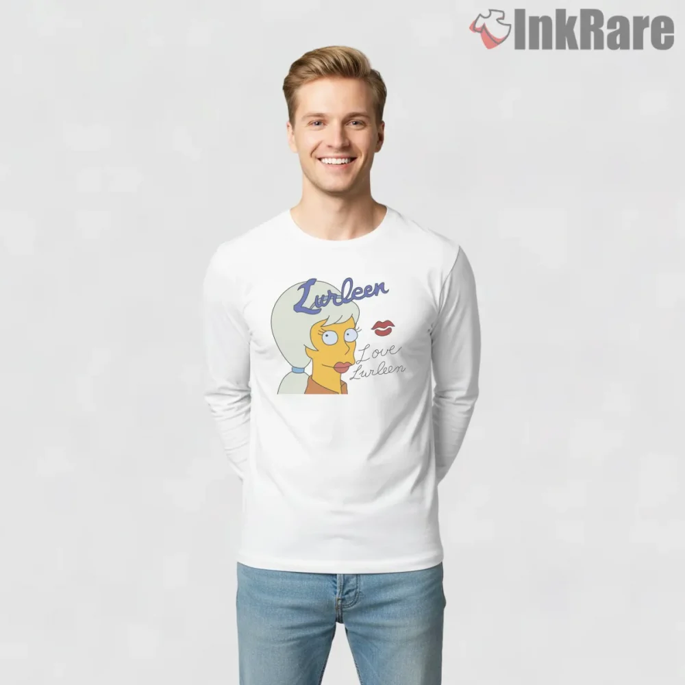 Lurleen Lumpkin Love Album Country Music Cartoon Shirt on white long sleeve shirt for men graphic tee