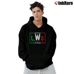 Men’s LWO Latino World Order Pullover Hoodie in black | Cozy, Durable, Modern Fit
