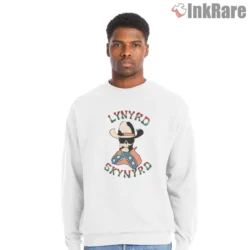 Sweatshirt front with retro bandana skull design