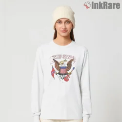 Women long sleeve with classic eagle crest artwork