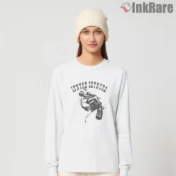 Women long sleeve with Gun Gal script graphic