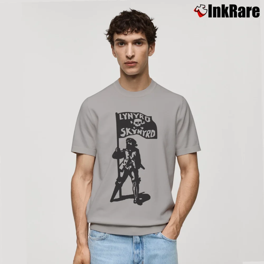 Men’s Lynyrd Skynyrd Pre 1977 Concert Tour Classic T-Shirt in sport grey | Soft, Breathable Everyday Wear