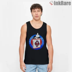 Tank top with Lynyrd Skynyrd Smokes pack graphic