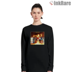 Women long sleeve with the 1977 album cover graphic