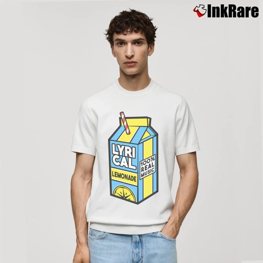 Men’s Lyrical Lemonade Graphic Classic T-Shirt in white | Soft, Breathable Everyday Wear