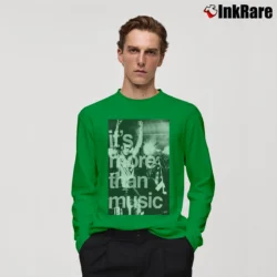 Men’s Machine Gun Kelly Bokeasy Logo Long-Sleeve Shirt in irish green | Sleek, Lightweight, Year-Round Wear