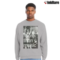 Men’s Machine Gun Kelly Bokeasy Logo Crewneck Sweatshirt in sport grey | Cozy Fabric, Clean Style