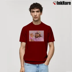 Men’s Macho Man Cream Of The Crop Classic T-Shirt in maroon | Soft, Breathable Everyday Wear