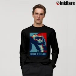 Men’s Macho Man Randy Savage Ooh Yeea Long-Sleeve Shirt in black | Sleek, Lightweight, Year-Round Wear