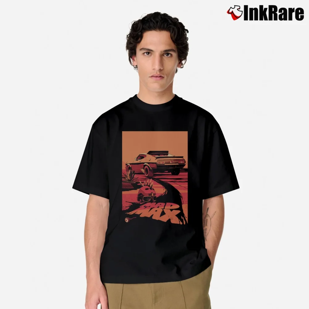 Men’s Mad Max Car Classic T-Shirt in black | Soft, Breathable Everyday Wear