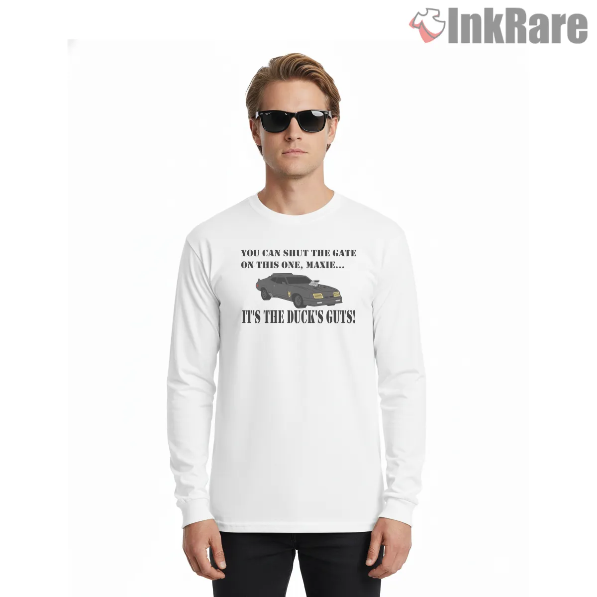 Mad Max Mfp Interceptor Quote Minimal Car Shirt on white long sleeve shirt for men graphic tee