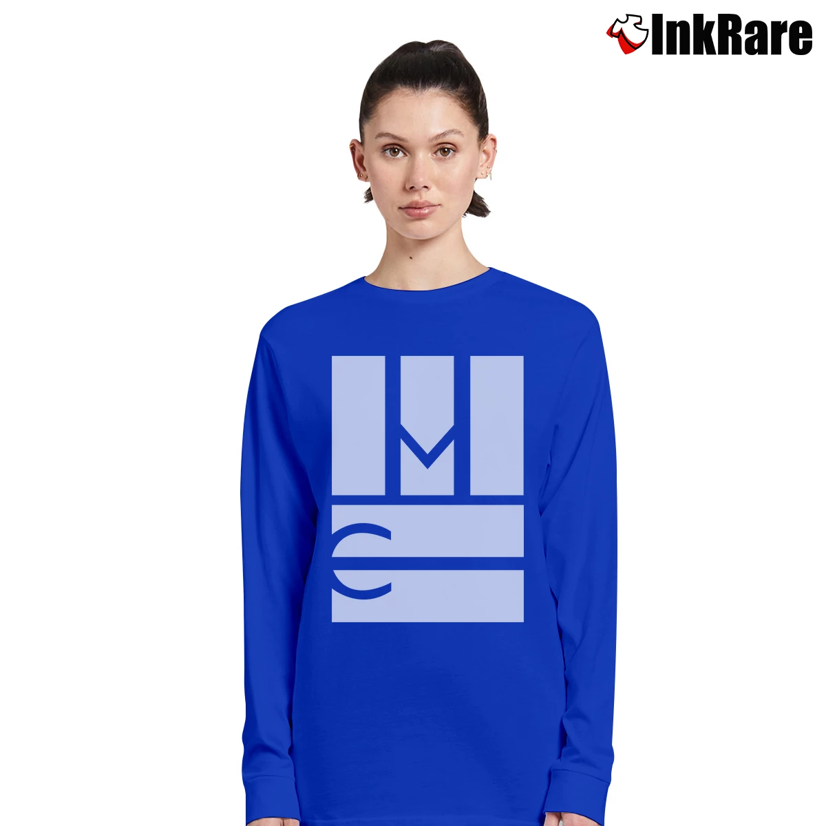 Women’s Magcon Apparel Custom Logo Long-Sleeve Top in royal blue | Sleek, Versatile, All-Season