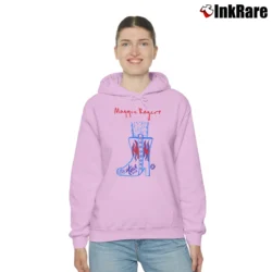 Women’s Maggie Rogers Fall Tour 2018 Cozy Hoodie in light pink | Warm, Structured, Stylish