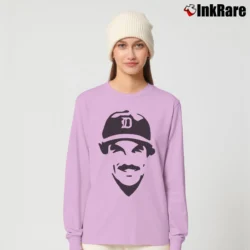 Women’s Magnum PI Tom Selleck Detroit Tigers Hawaii Long-Sleeve Top in light pink | Sleek, Versatile, All-Season