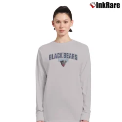 Women’s Maine Black Bears Proud Mascot Long-Sleeve Top in sport grey | Sleek, Versatile, All-Season