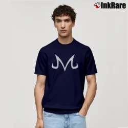Men’s Majin M Symbol Dragon Ball Classic T-Shirt in navy | Soft, Breathable Everyday Wear