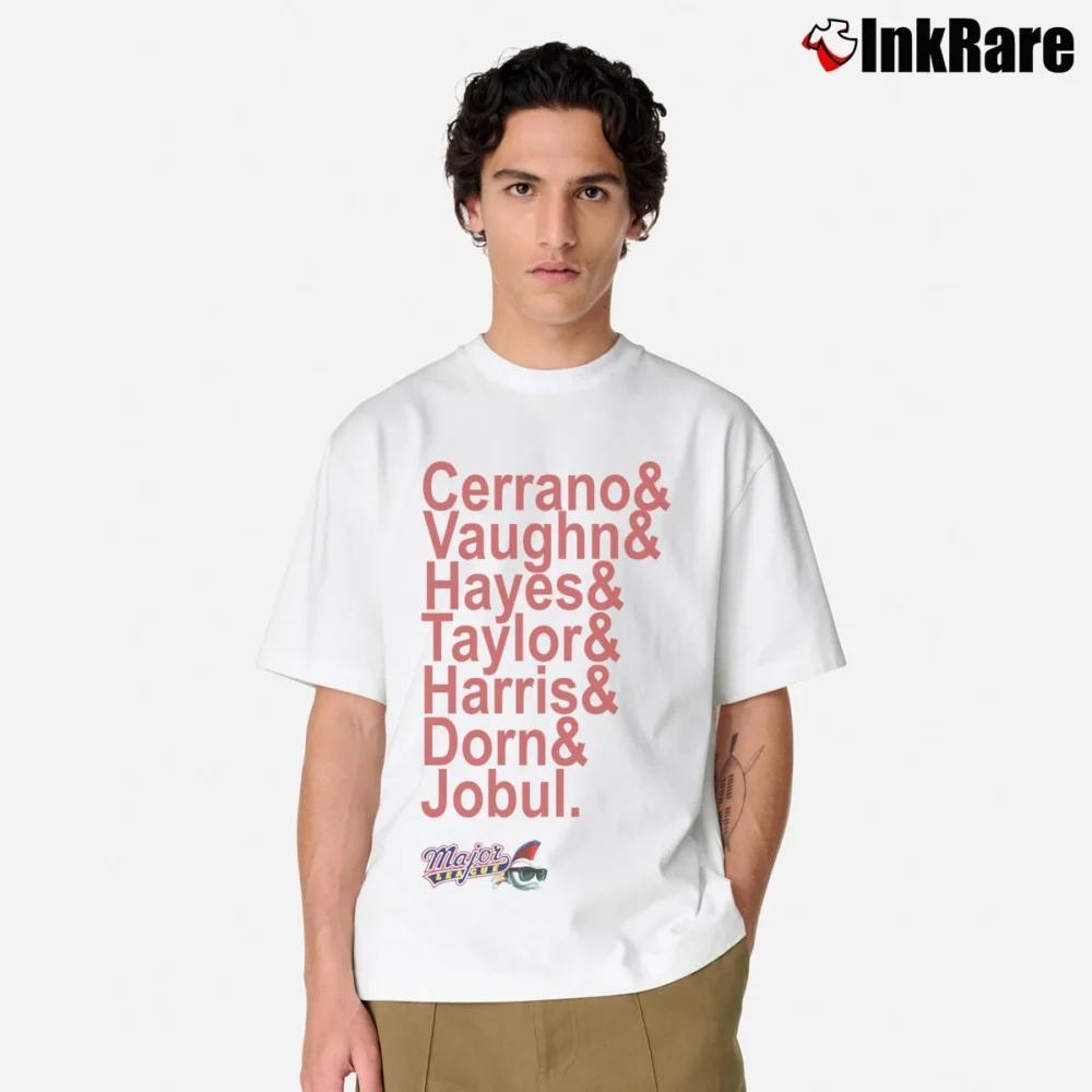 Men’s Major League Baseball Comedy Movie Team Classic T-Shirt in white | Soft, Breathable Everyday Wear