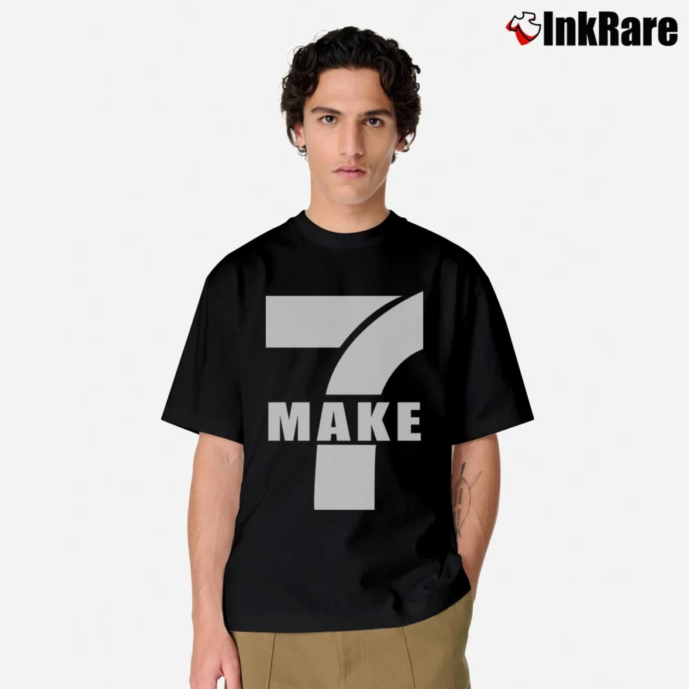 Men’s Make 7 Up Yours Funny Graphic Classic T-Shirt in black | Soft, Breathable Everyday Wear