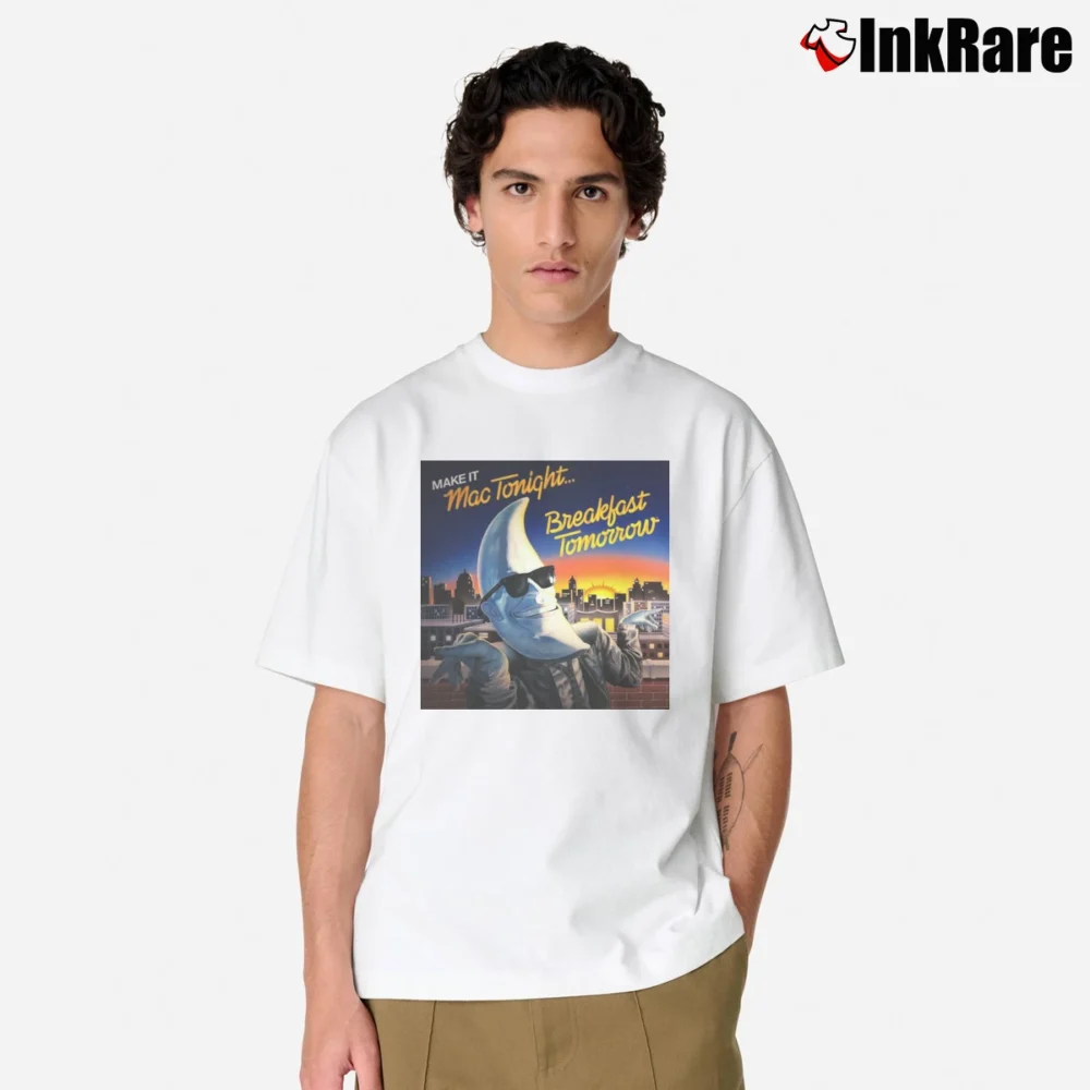 Men’s Make It Mac Tonight Classic T-Shirt in white | Soft, Breathable Everyday Wear