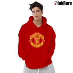Men’s Manchester United Soccer Pullover Hoodie in red | Cozy, Durable, Modern Fit