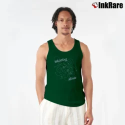 Men’s Mandalorian Whistling Birds Star Wars Weapon Tank Top in forest green | Breathable, Active-Friendly Design