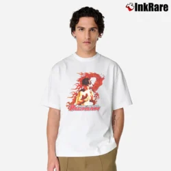 Men’s Manny Pacquiao Dragon Black Red No Fear Boxing Classic T-Shirt in white | Soft, Breathable Everyday Wear