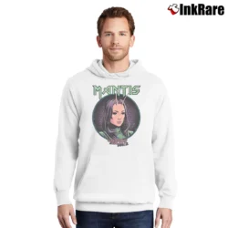 Men’s Mantis Guardians Of The Galaxy 2 Marvel Poster Pullover Hoodie in white | Cozy, Durable, Modern Fit