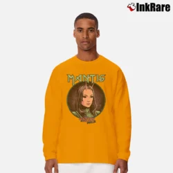 Men’s Mantis Guardians Of The Galaxy 2 Marvel Poster Long-Sleeve Shirt in orange | Sleek, Lightweight, Year-Round Wear