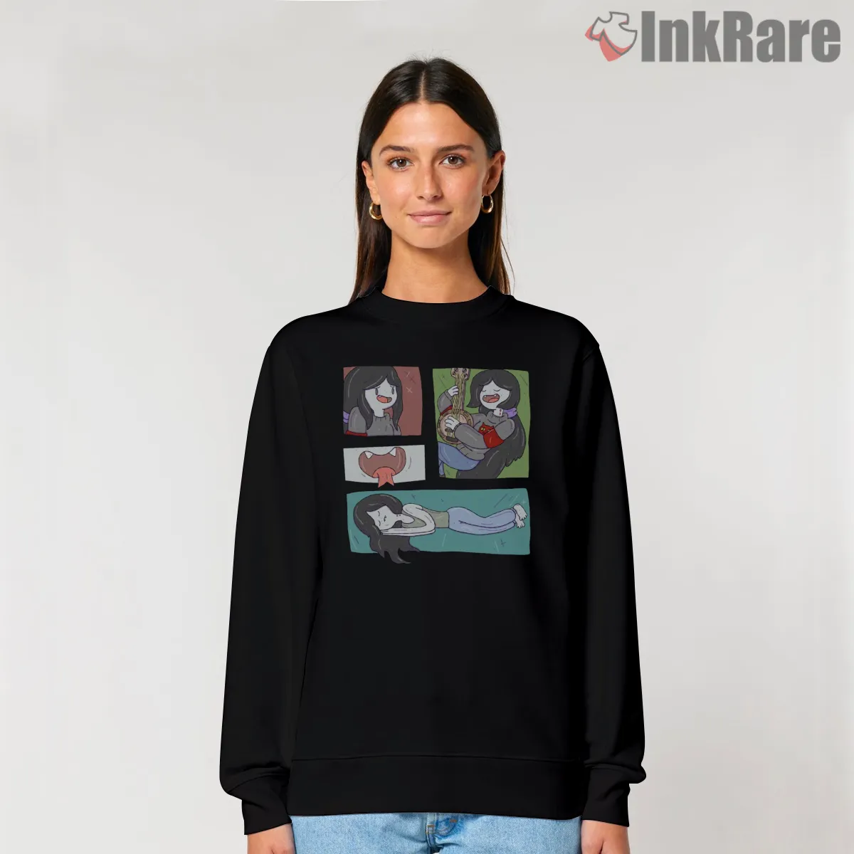 Marceline Comic Panel Style Cartoon Shirt Marceline Comic Panel Style Cartoon Shirt on graphic shirt for women graphic tee