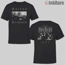 Marduk Germania Shirt front and back two sided 1996 photo print on black