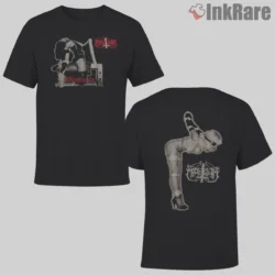 Marduk Obedience Double Sided Shirt front and back graphic on black