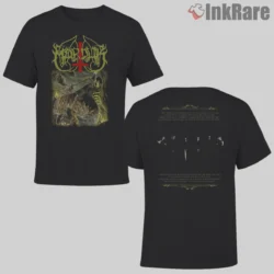 Marduk Opus Nocturne Double Sided Shirt front and back album art on black