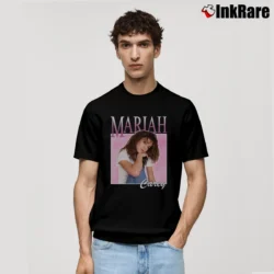 Men’s Mariah Carey Graphic Classic T-Shirt in black | Soft, Breathable Everyday Wear
