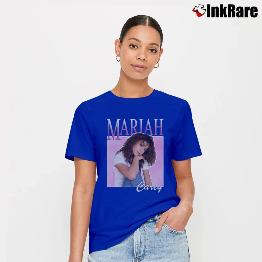 Women’s Mariah Carey Signature T-Shirt in royal blue | Soft, Flattering Fit