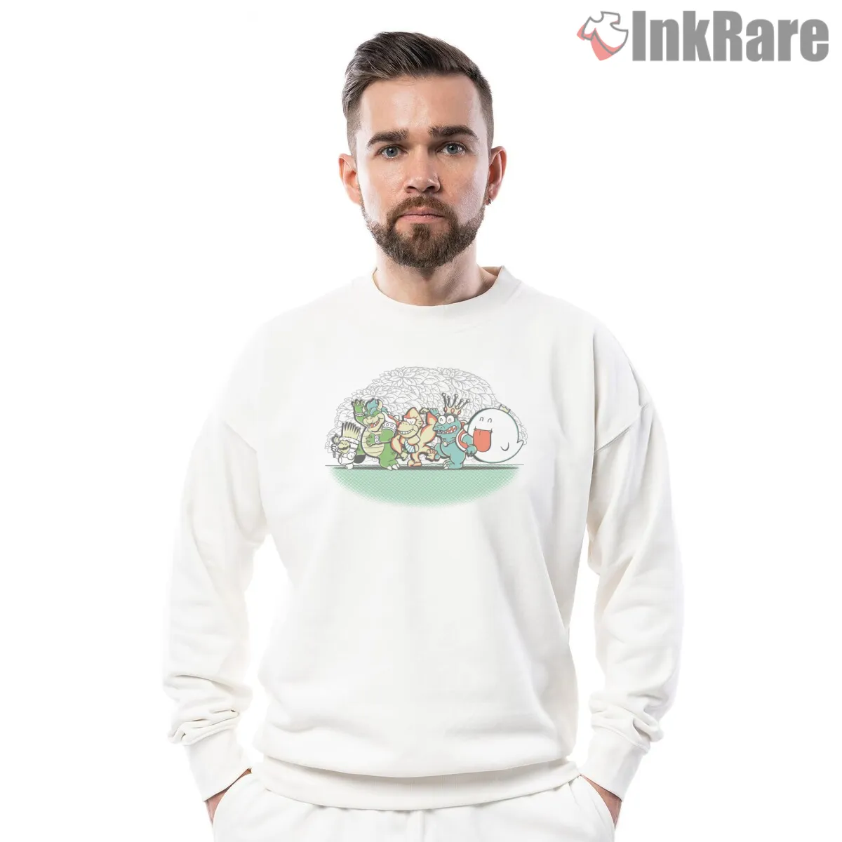 Mario Mushroom Things Wild Crowd Illustration Shirt Mario Mushroom Things Wild Crowd Illustration Shirt on graphic shirt for men graphic tee