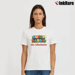 Women’s Mario Super Daddio T-Shirt in white | Soft, Flattering Fit