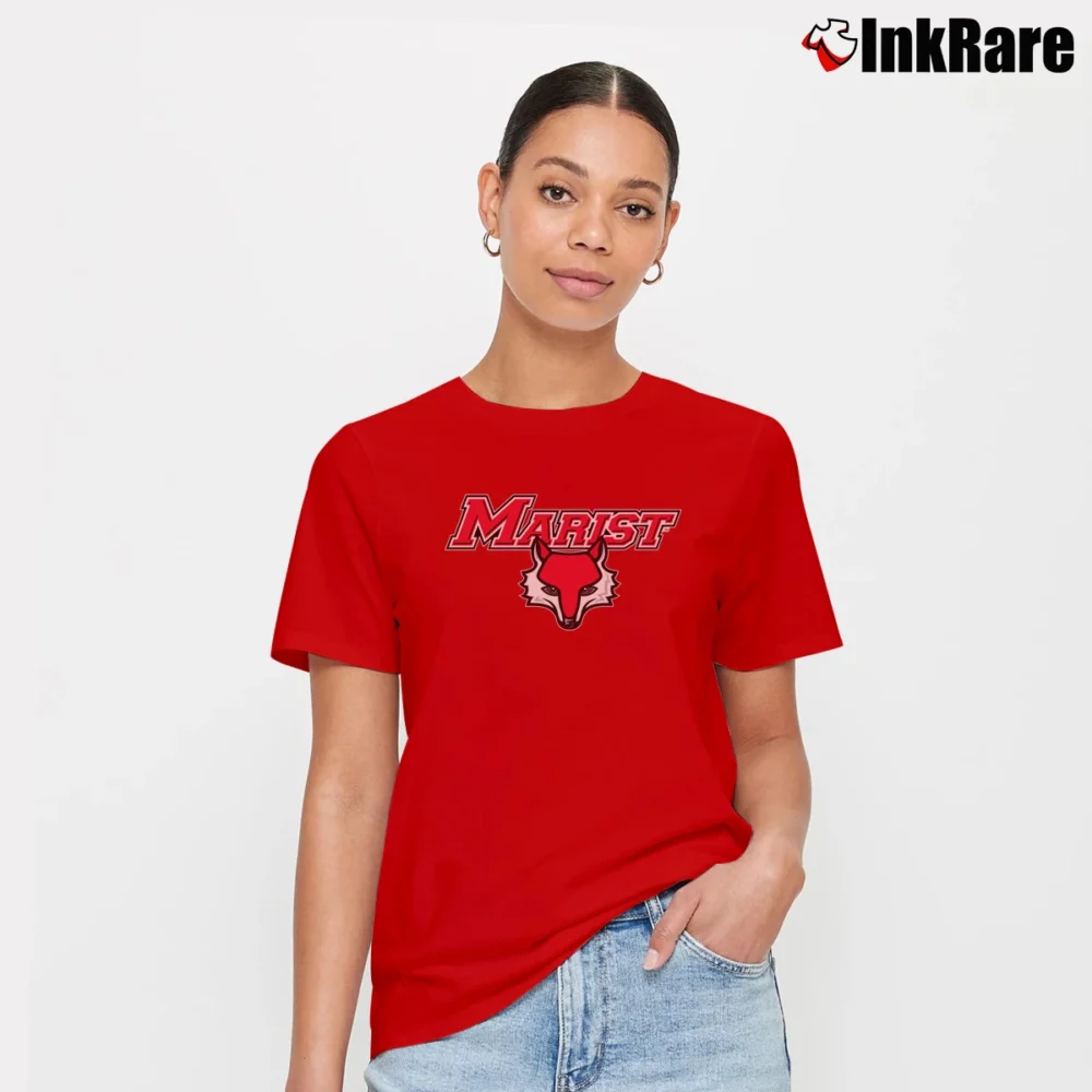 Women’s Marist College W Republic Fresh Signature T-Shirt in red | Soft, Flattering Fit