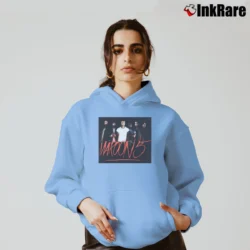 Women’s Maroon 5 Band Members Cozy Hoodie in light blue | Warm, Structured, Stylish