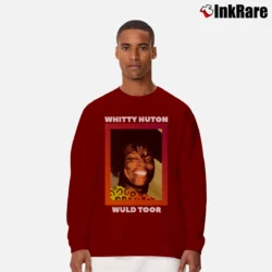 Men’s Martin Lawrence Whitty Hutton Wuld Toor Long-Sleeve Shirt in maroon | Sleek, Lightweight, Year-Round Wear