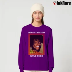 Women’s Martin Lawrence Whitty Hutton Wuld Toor Long-Sleeve Top in purple | Sleek, Versatile, All-Season