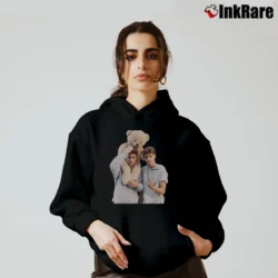 Women’s Martinez Twins Classic Graphic Cozy Hoodie in black | Warm, Structured, Stylish