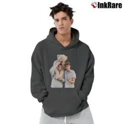 Men’s Martinez Twins Classic Graphic Pullover Hoodie in charcoal | Cozy, Durable, Modern Fit